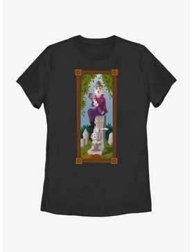 Disney The Haunted Mansion The Black Widow Portrait Womens T-Shirt BoxLunch Web Exclusive, , hi-res
