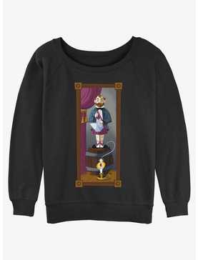 Disney The Haunted Mansion The Dynamite Gentleman Portrait Womens Slouchy Sweatshirt Her Universe Web Exclusive, , hi-res