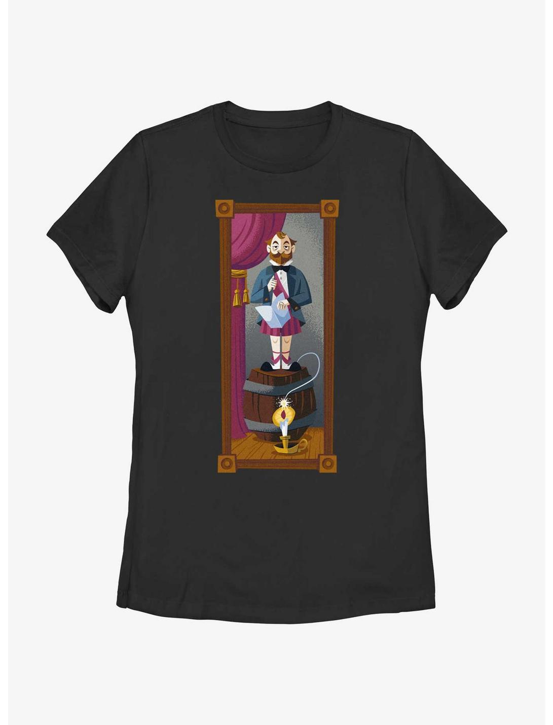 Disney The Haunted Mansion The Dynamite Gentleman Portrait Womens T-Shirt Her Universe Web Exclusive, BLACK, hi-res