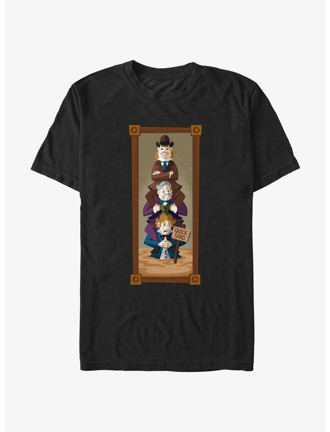 Disney The Haunted Mansion The Quicksand Men Portrait T-Shirt Her Universe Web Exclusive, BLACK, hi-res