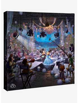 Disney 100th Celebration Gallery Wrapped Canvas, , hi-res