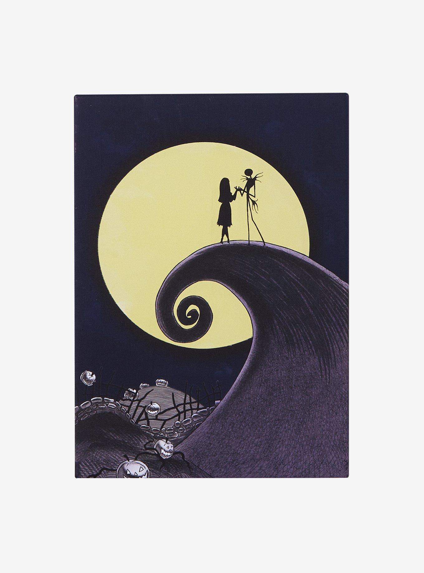 The Nightmare Before Christmas Spiral Hill Mini Canvas Wall Art, , hi-res