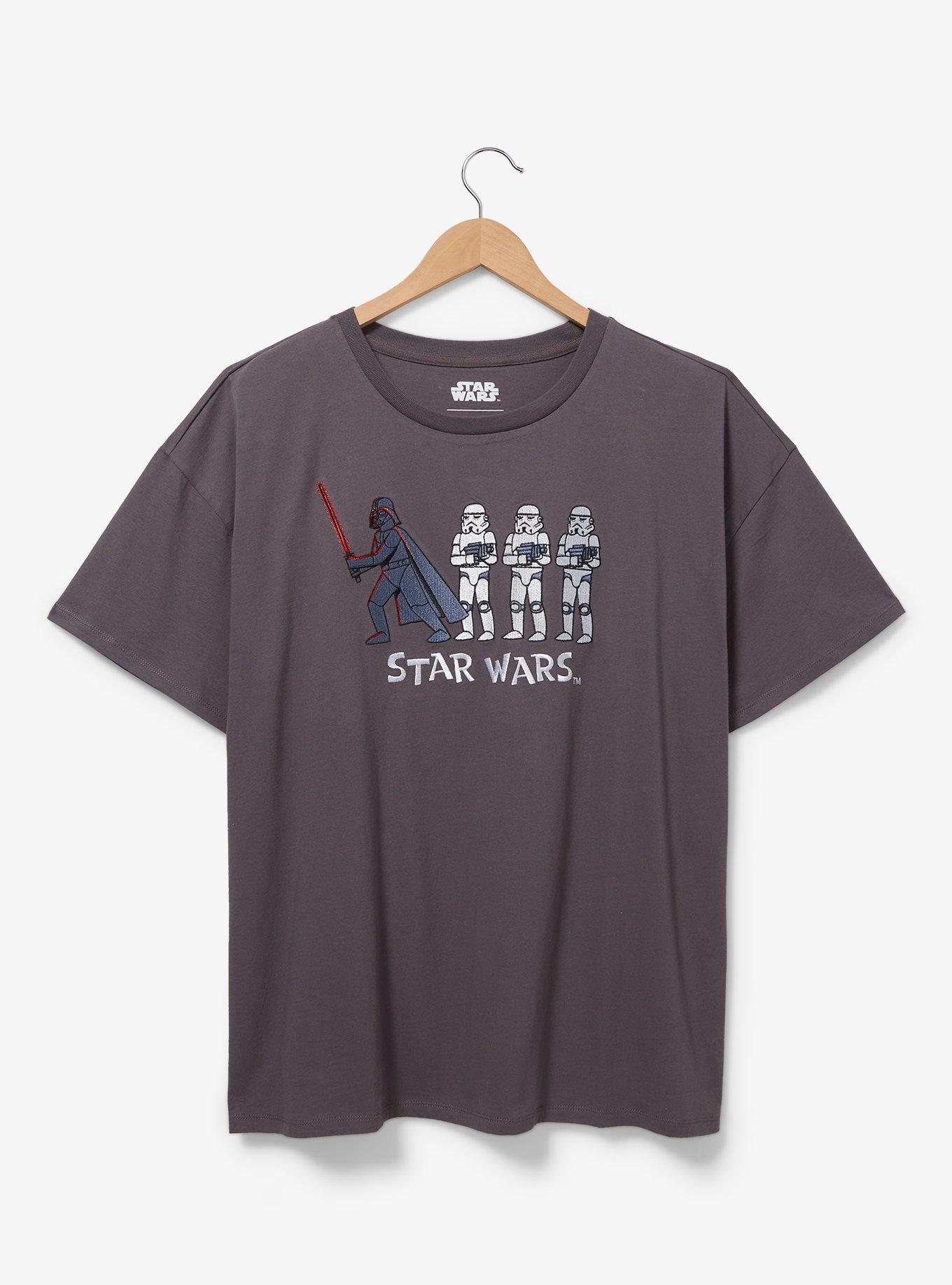 Our Universe Star Wars Darth Vader & Stormtroopers Plus Size T-Shirt, MULTI, hi-res