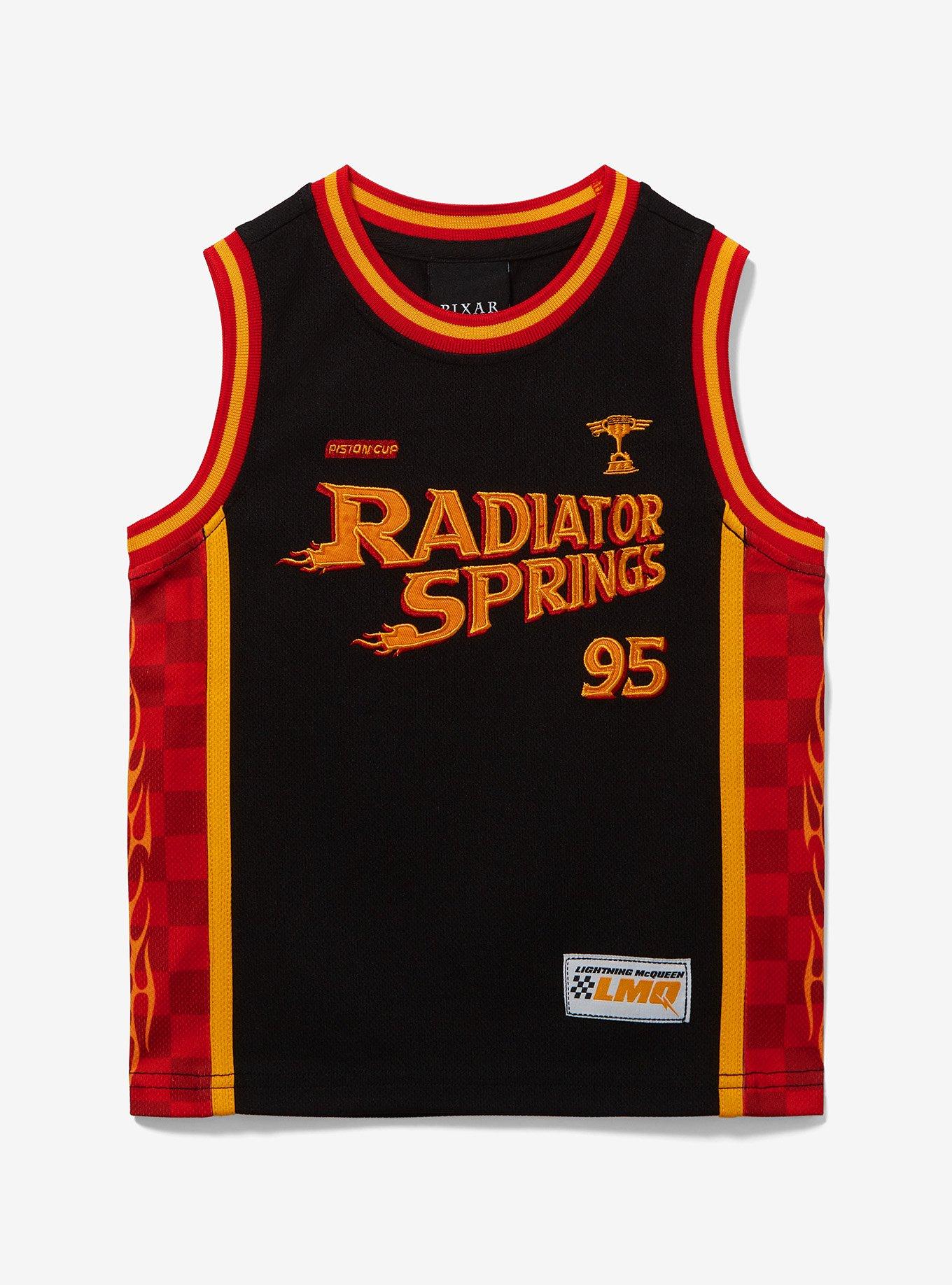 Disney Pixar Cars Radiator Springs Toddler Basketball Jersey - BoxLunch Exclusive, MULTI, hi-res