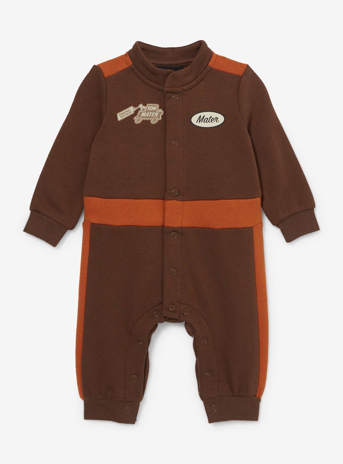 Disney Pixar Cars Tow Mater Racing Suit Infant One- Piece