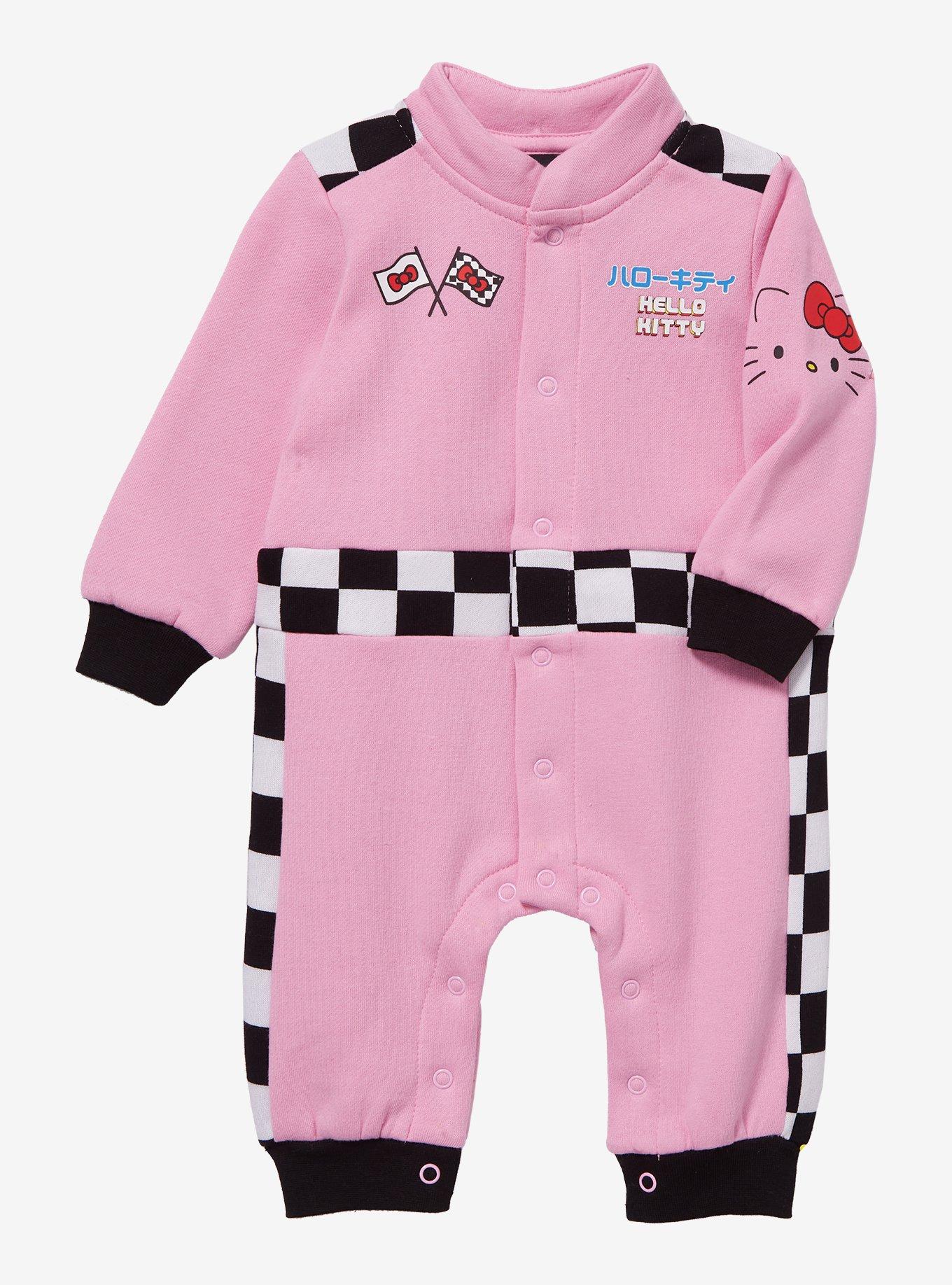 Sanrio Hello Kitty Racing Suit Infant One-Piece - BoxLunch Exclusive, , hi-res