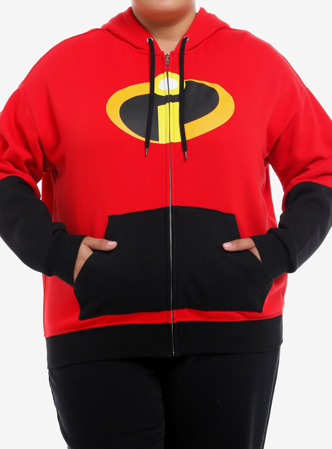 Disney Pixar The Incredibles Costume Hoodie Plus Size, , hi-res