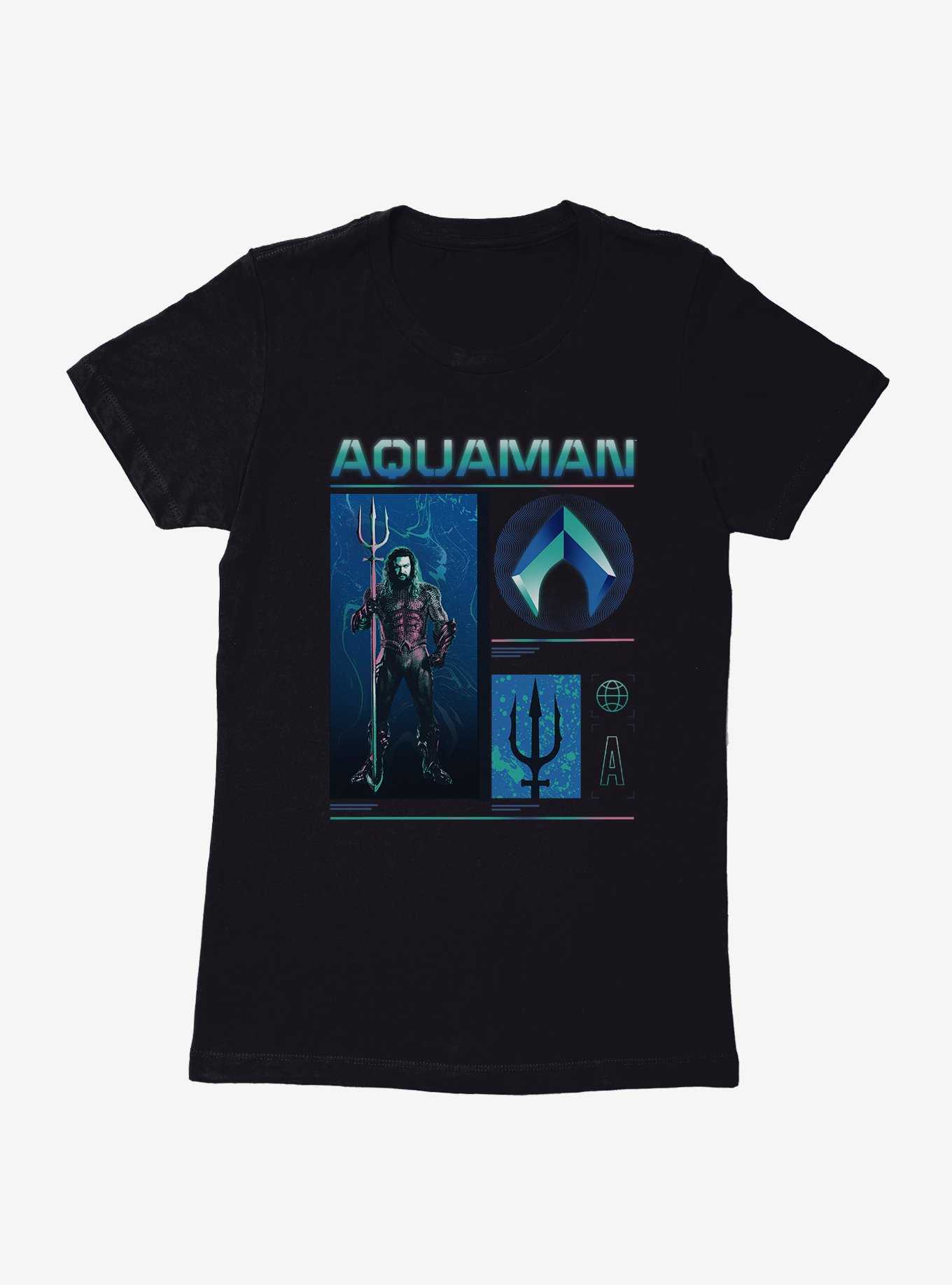 Aquaman Symbols Womens T-Shirt, , hi-res