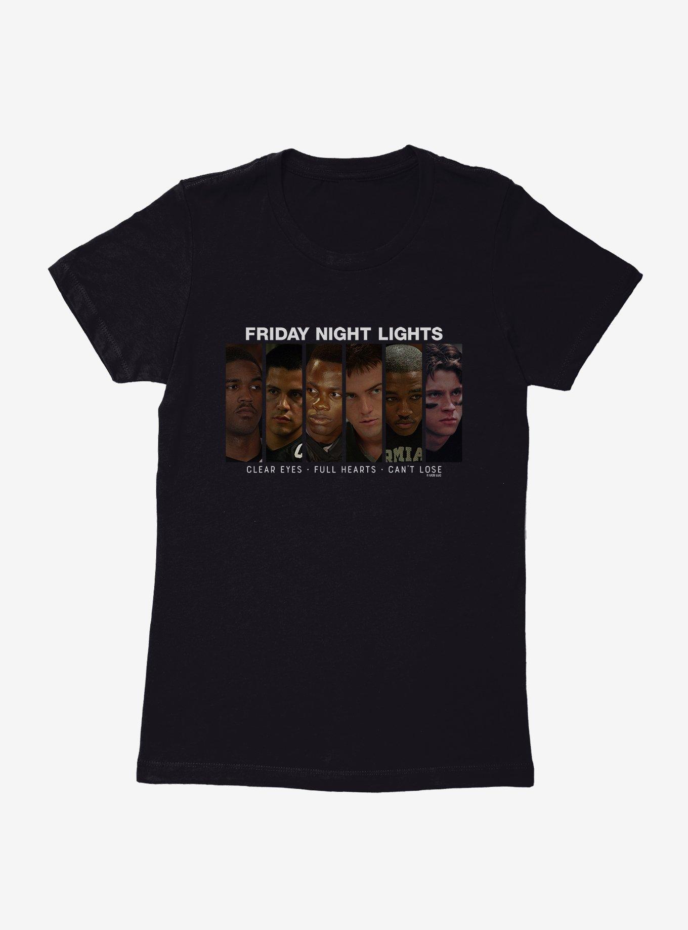 Friday Night Lights Team Panels Womens T-Shirt, BLACK, hi-res