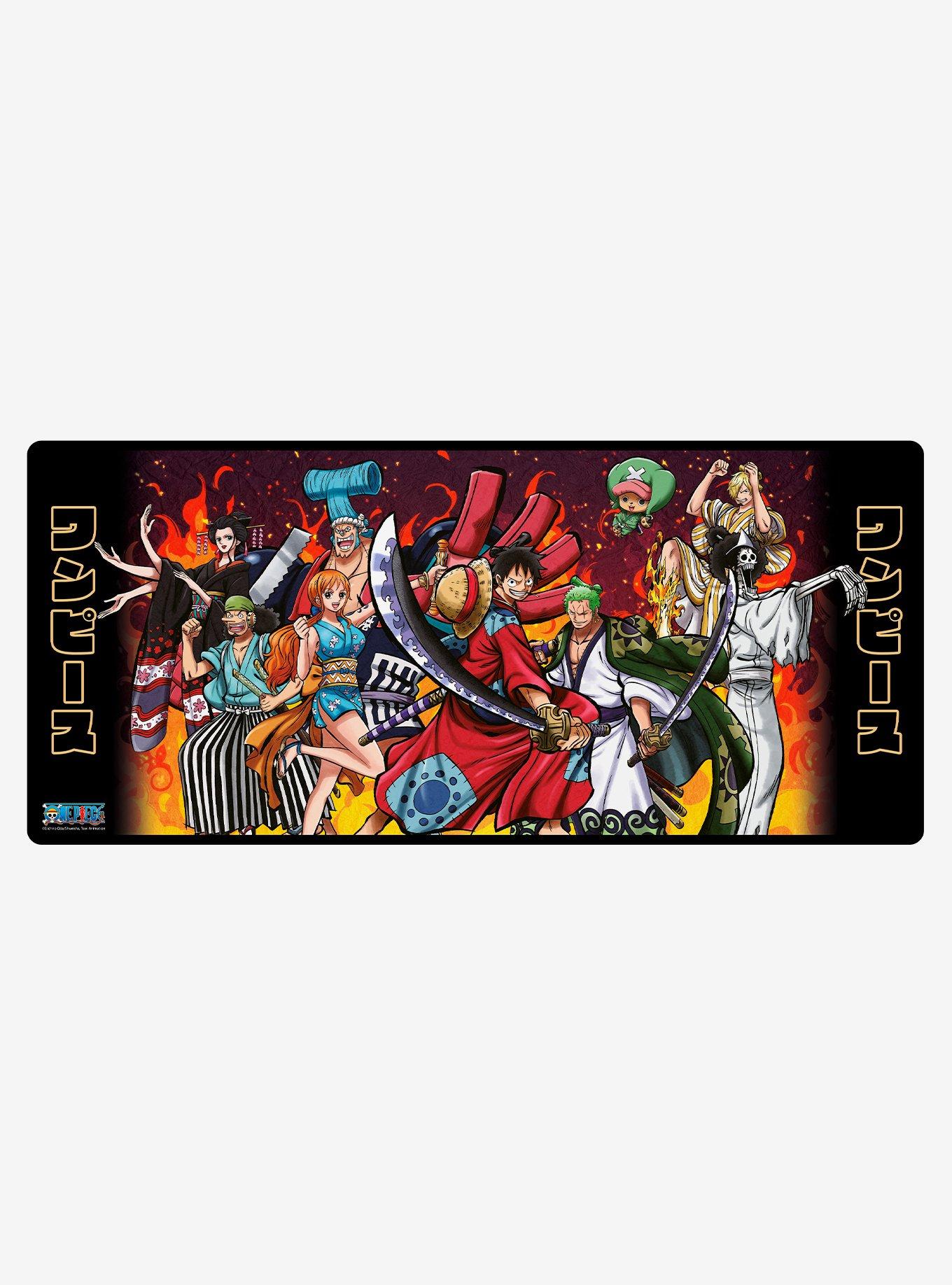 One Piece Straw Hat Pirates Group Portrait XXL Mousepad