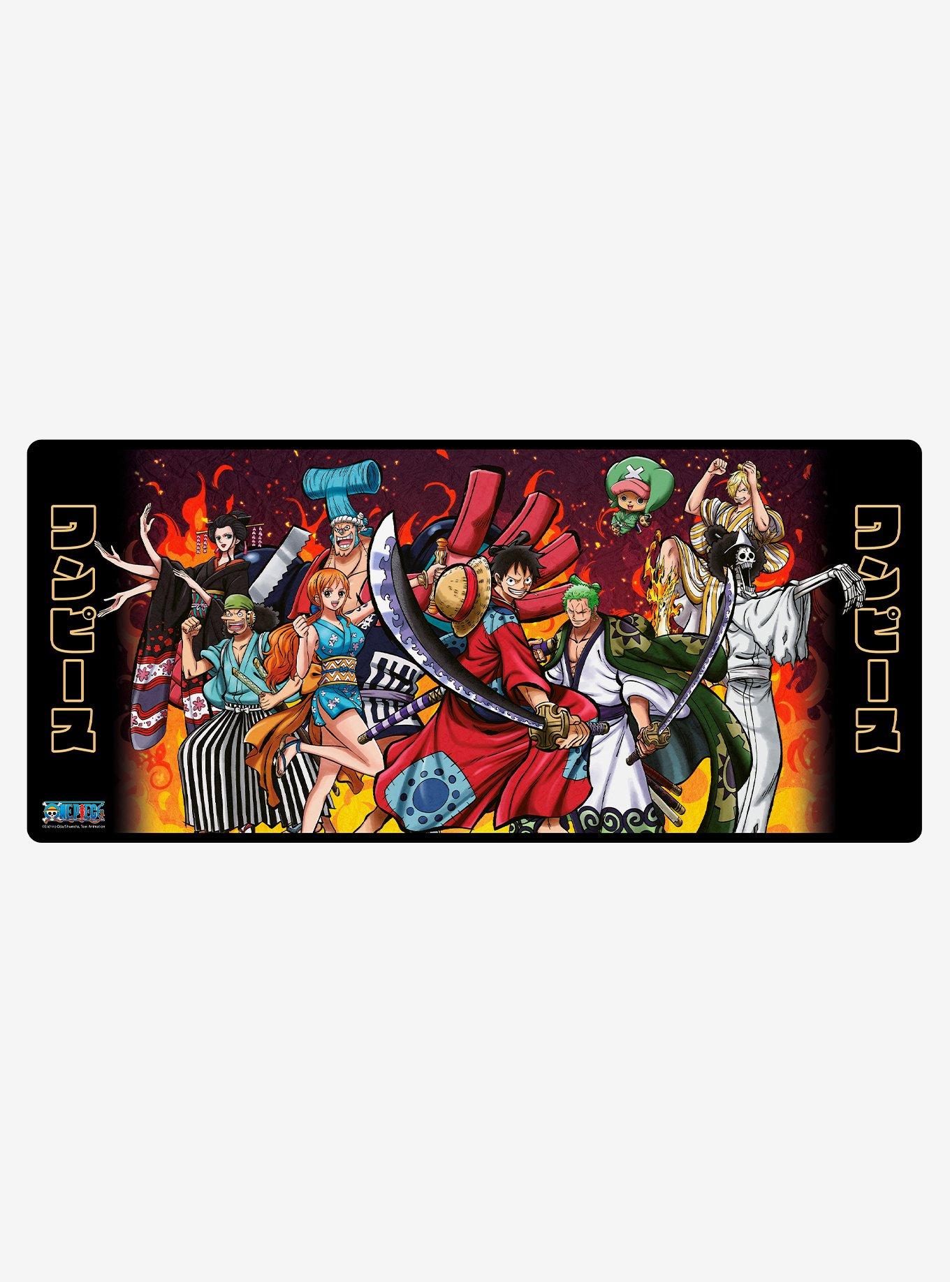 One Piece Straw Hat Pirates Group Portrait XXL Mousepad, , hi-res