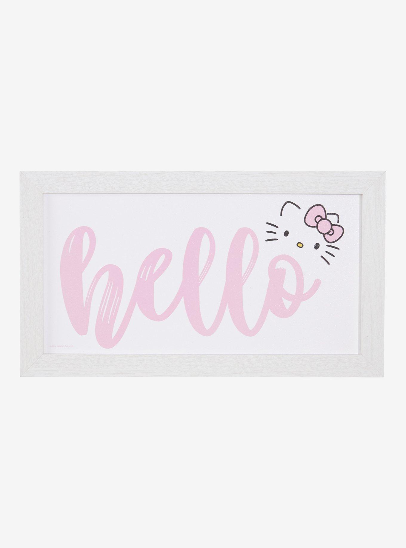 Hello Kitty Hello Framed Wall Art, , hi-res