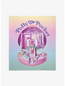 Polly Pocket Heart Shaped Compact Throw Blanket, , hi-res