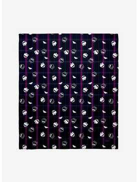 Monster High Plaid Icons Throw Blanket, , hi-res
