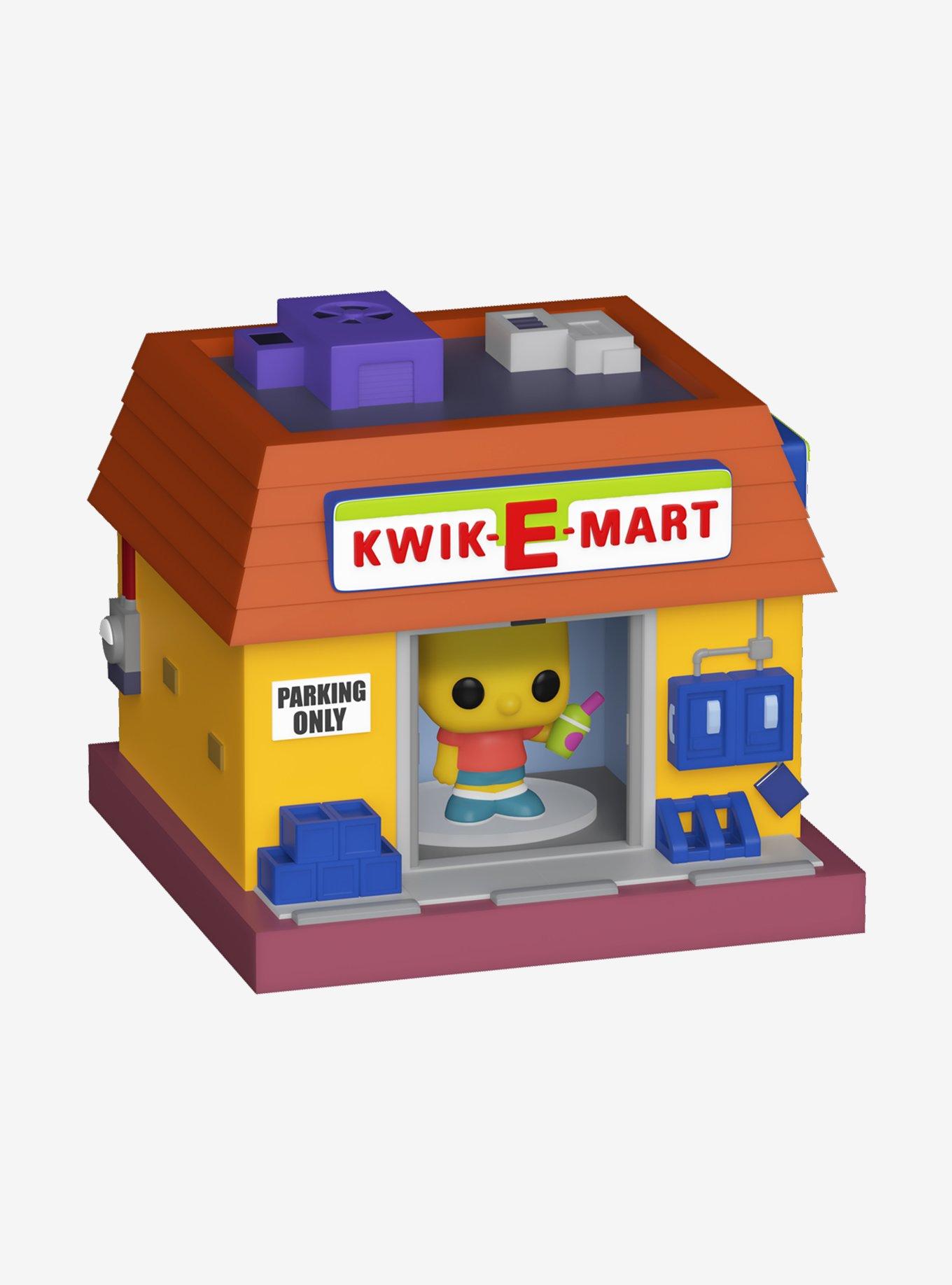 Funko Bitty Pop! Towns The Simpsons Bart Simpson & Kwik-E-Mart Vinyl Figure Set, , hi-res