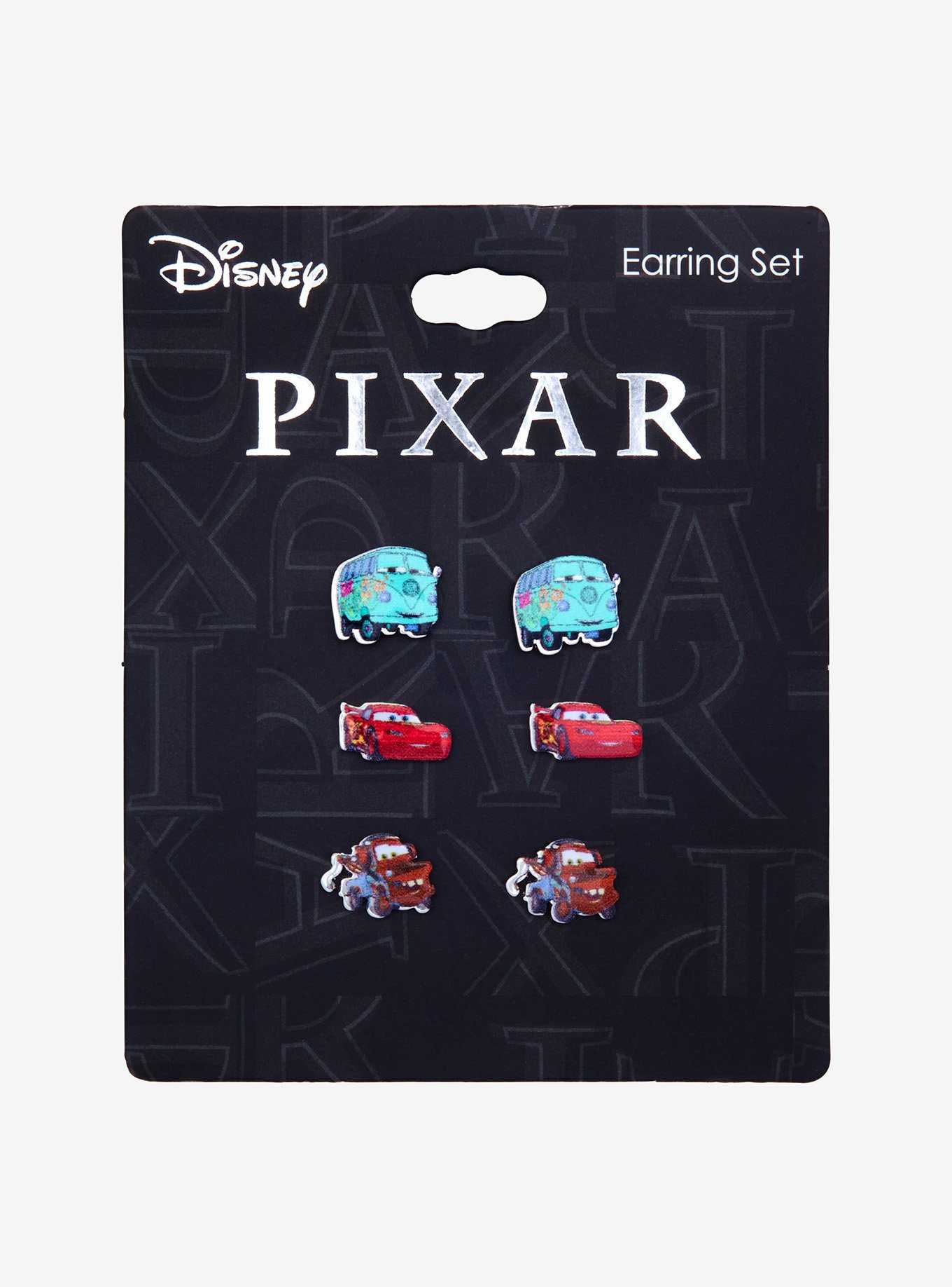 Disney Pixar Cars Character Stud Earring Set, , hi-res
