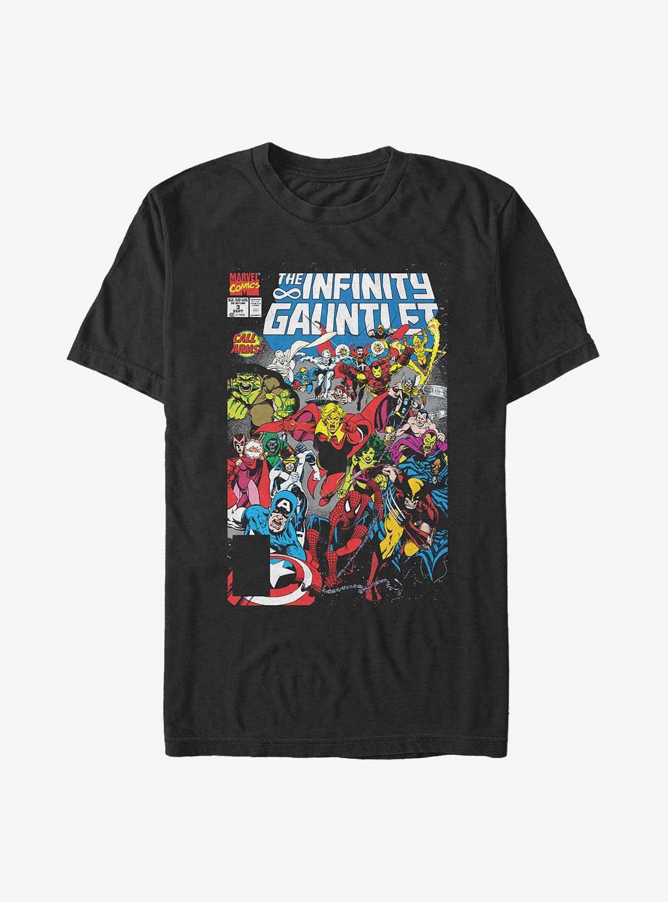 Marvel Avengers Universe Combat Extra Soft T-Shirt, BLACK, hi-res