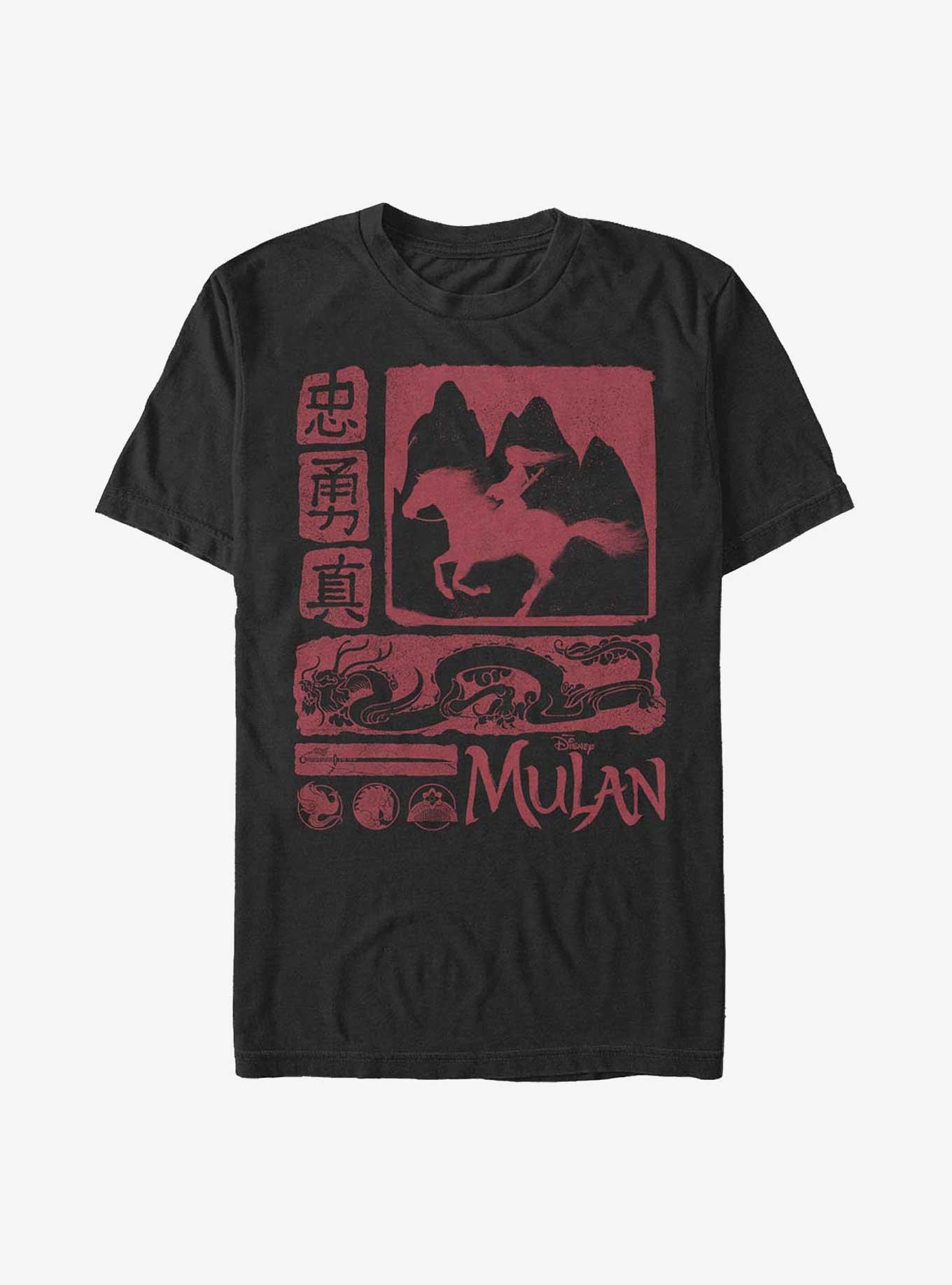 Disney Mulan Story of A Legend Extra Soft T-Shirt, BLACK, hi-res