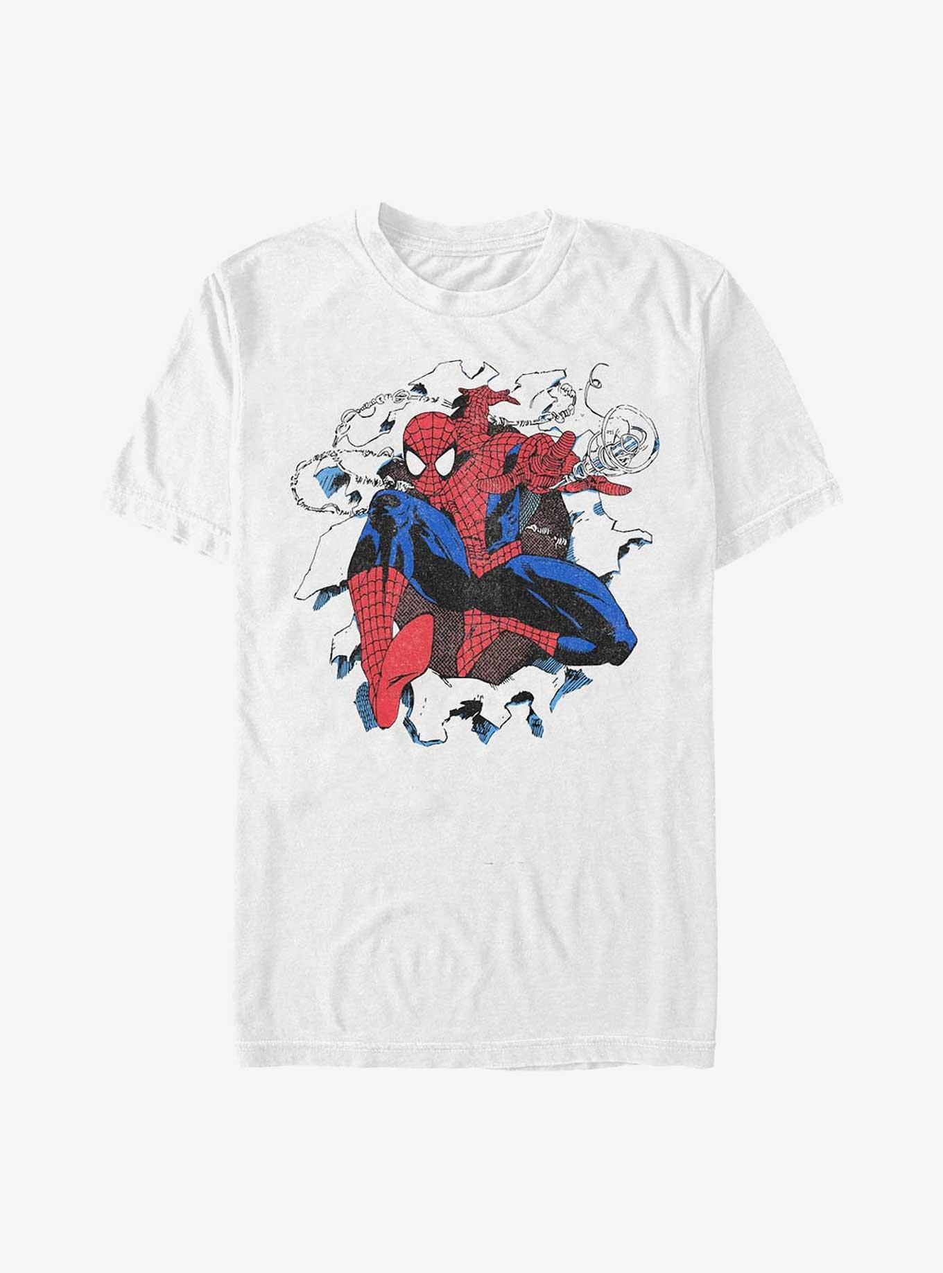 Marvel Spider-Man Breakthrough Spider-Man Extra Soft T-Shirt, WHITE, hi-res
