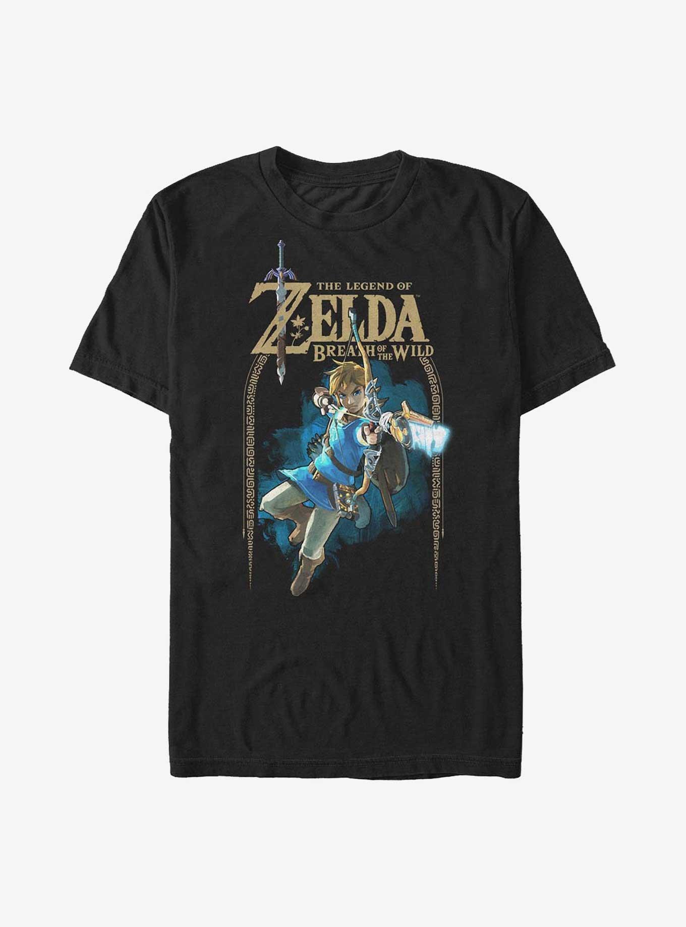 The Legend of Zelda Breath of the Wild Link Archer Extra Soft T-Shirt, , hi-res