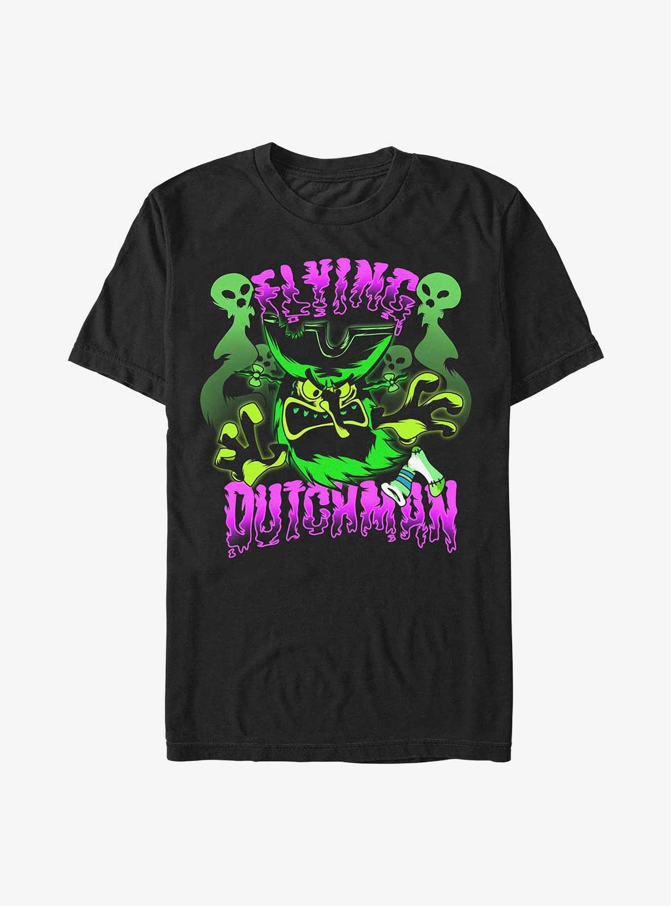 SpongeBob SquarePants Flying Dutchman Extra Soft T-Shirt, BLACK, hi-res