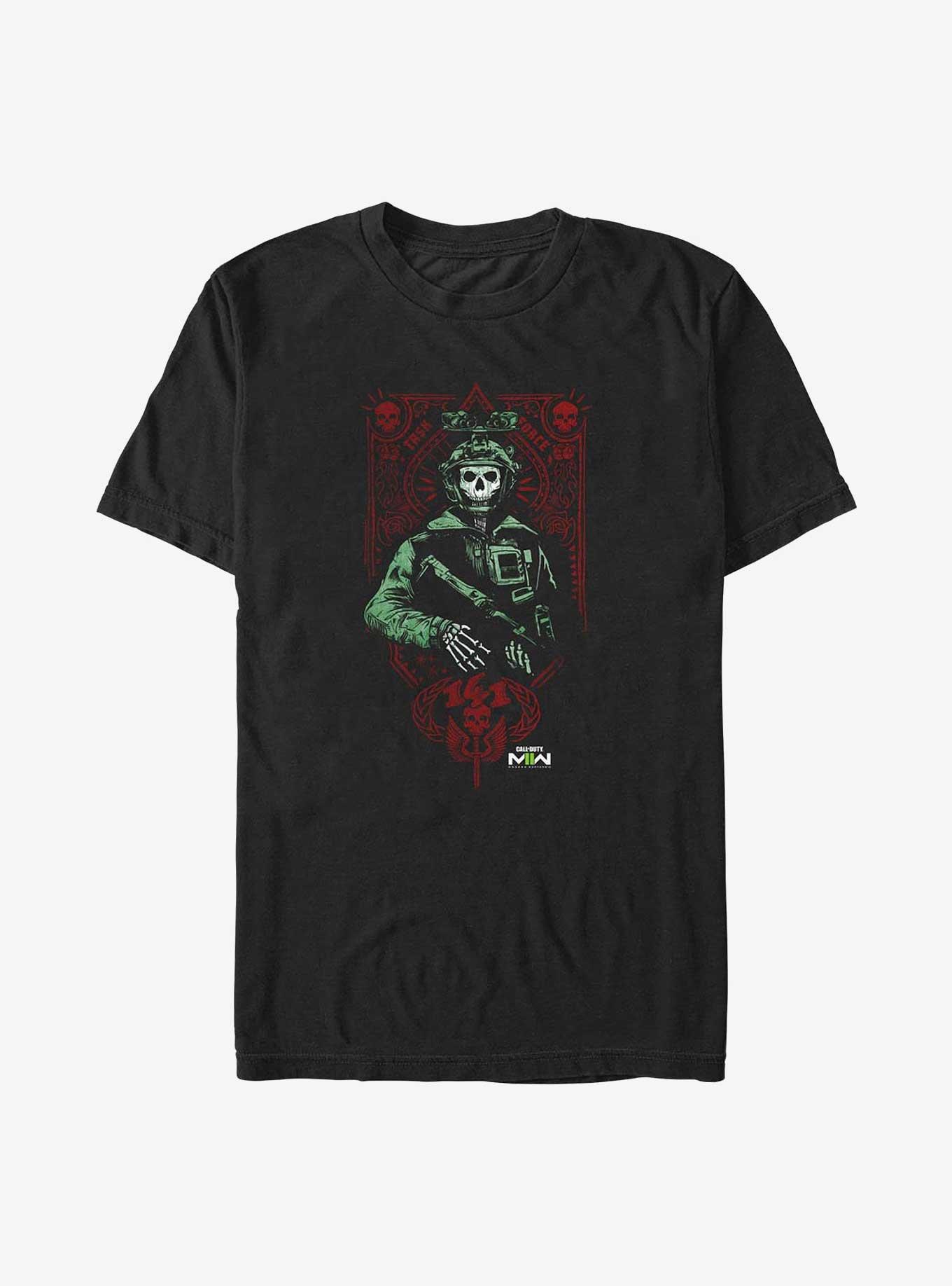 Call of Duty Cartel Ghost Extra Soft T-Shirt, BLACK, hi-res