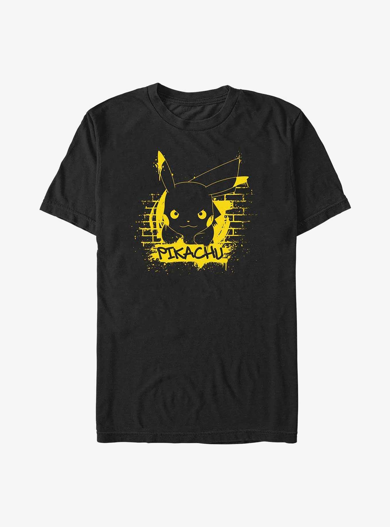Pokemon Pikachu Graffiti Extra Soft T-Shirt, , hi-res