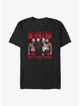 WWE Bloodline Group Extra Soft T-Shirt, BLACK, hi-res