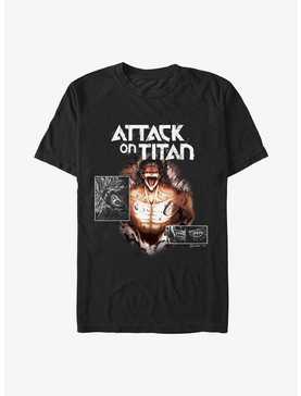 Attack on Titan Attack Titan Extra Soft T-Shirt, , hi-res