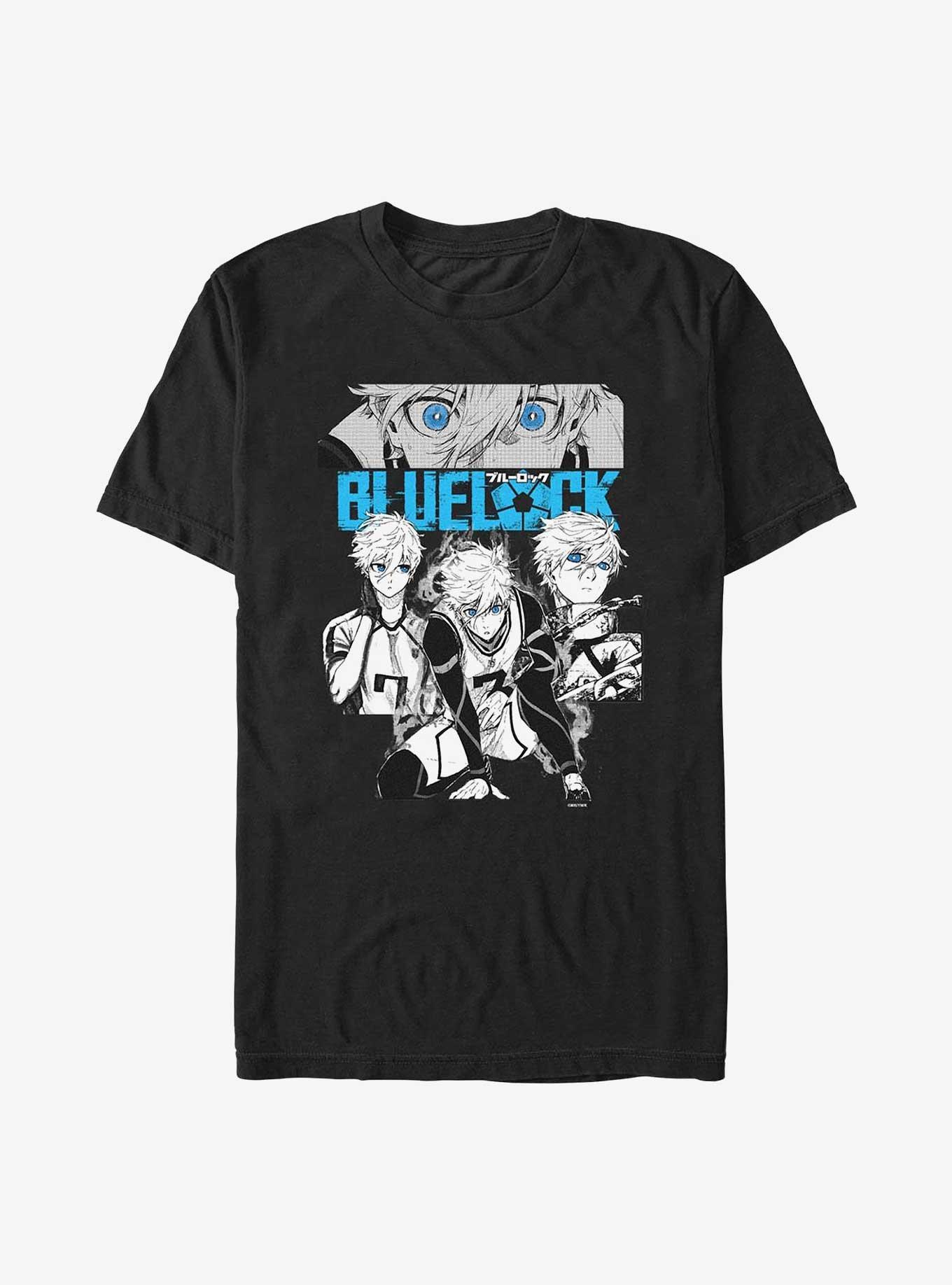 Blue Lock Lotsa Nagi Extra Soft T-Shirt, BLACK, hi-res