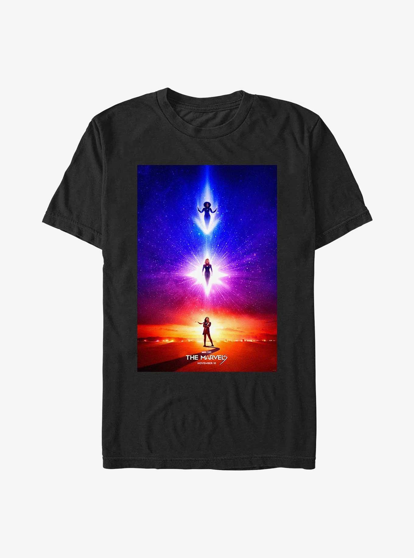 Marvel The Marvels Movie Poster Extra Soft T-Shirt, , hi-res