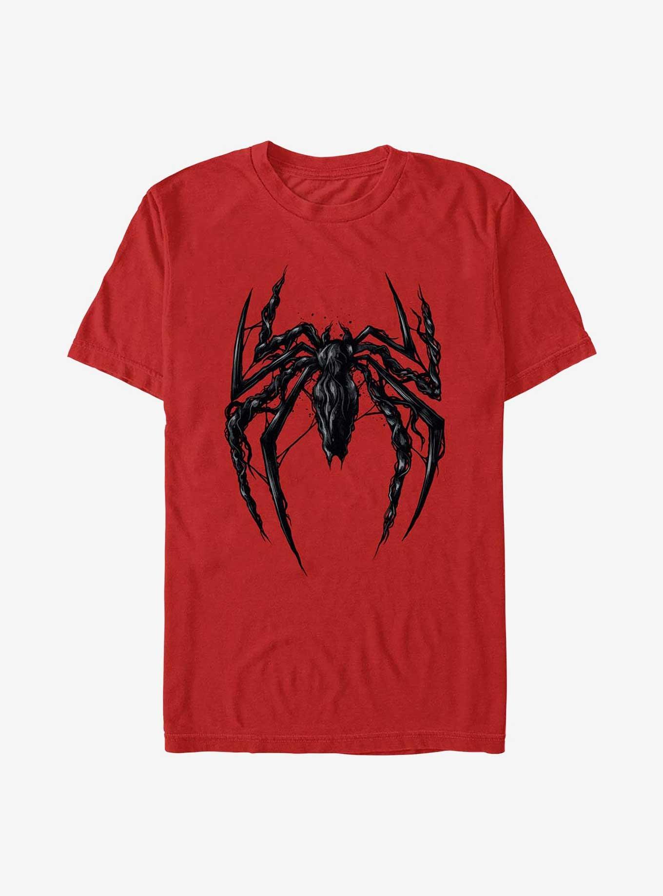 Marvel Spider-Man Black Spider Venom Icon Extra Soft T-Shirt, RED, hi-res