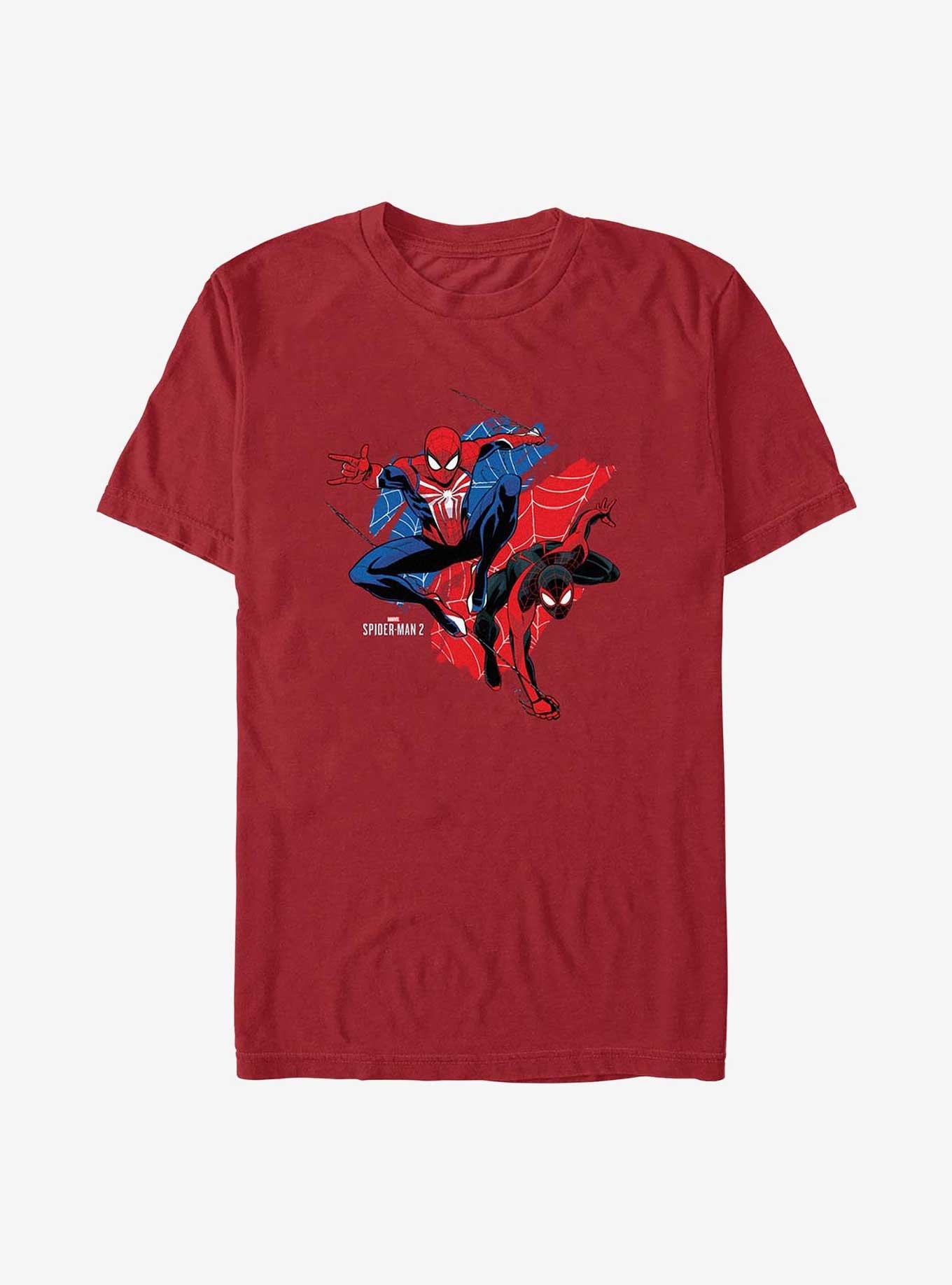 Marvel Spider-Man Peter Parker and Miles Morales Extra Soft T-Shirt, , hi-res