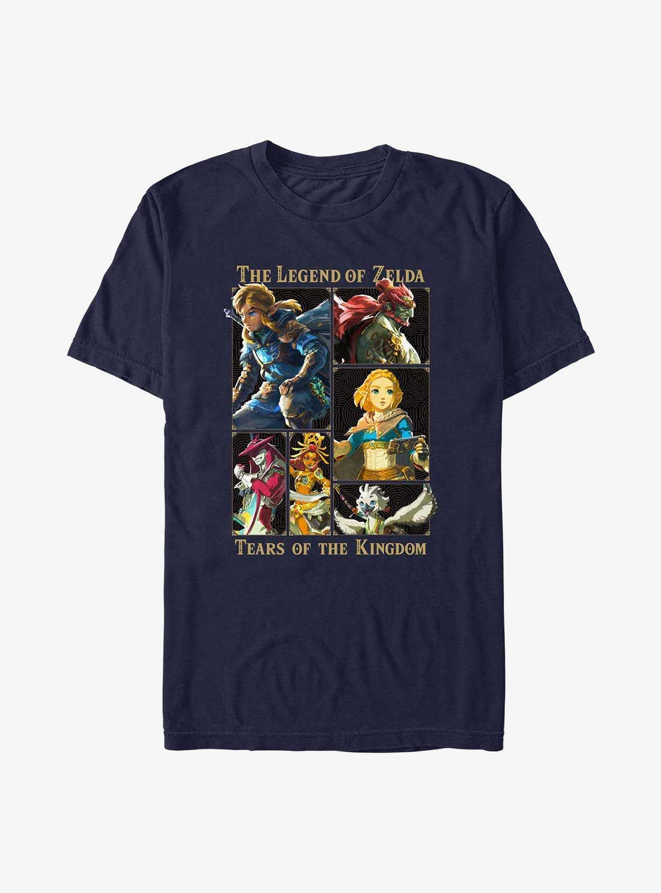 Nintendo Zelda Tears of the Kingdom Boxup Extra Soft T-Shirt, , hi-res