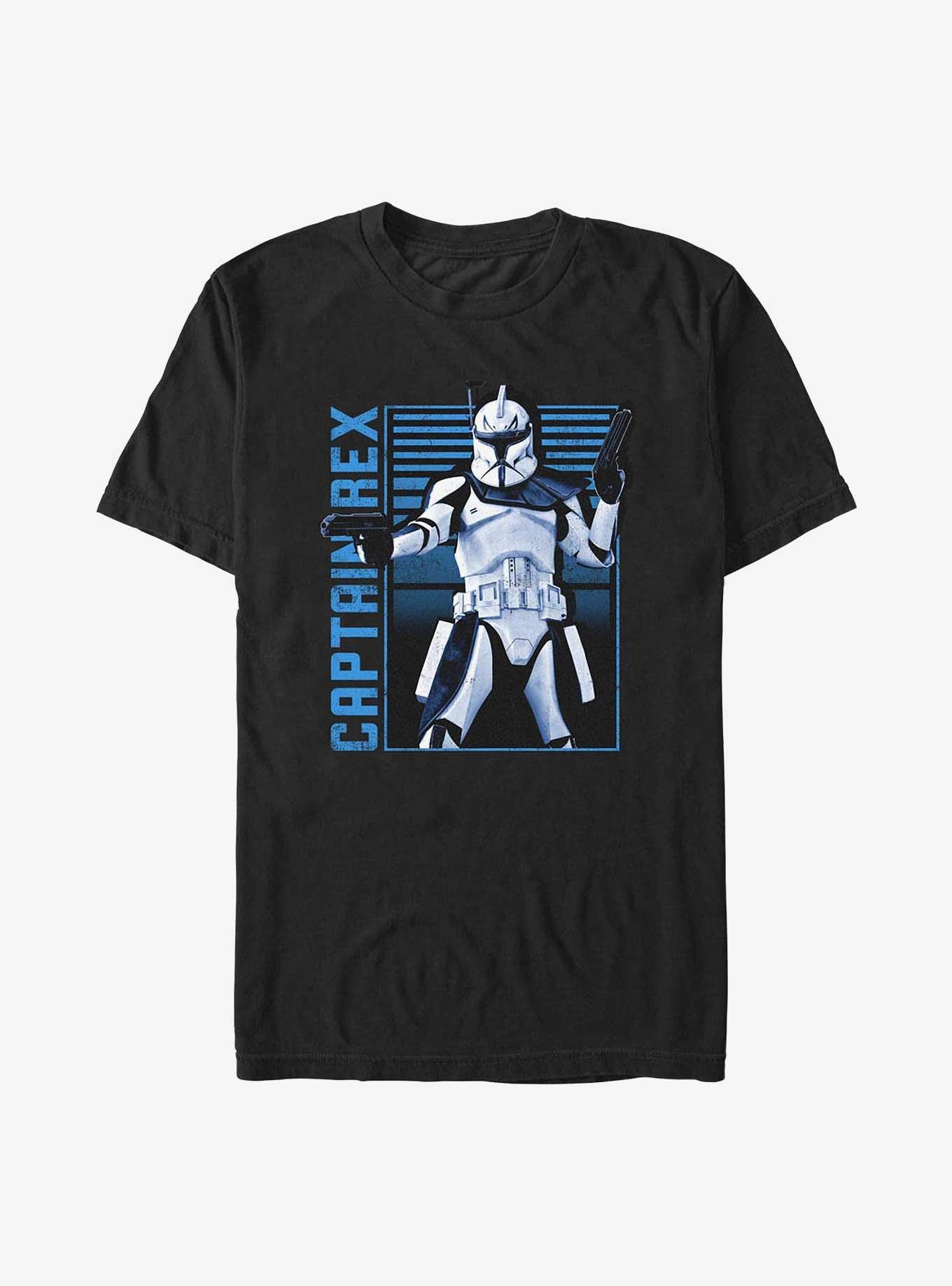 Marvel Ahsoka Force Is Good Captain Rex Extra Soft T-Shirt, BLACK, hi-res