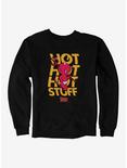 Hot Stuff The Little Devil Pose Sweatshirt, BLACK, hi-res