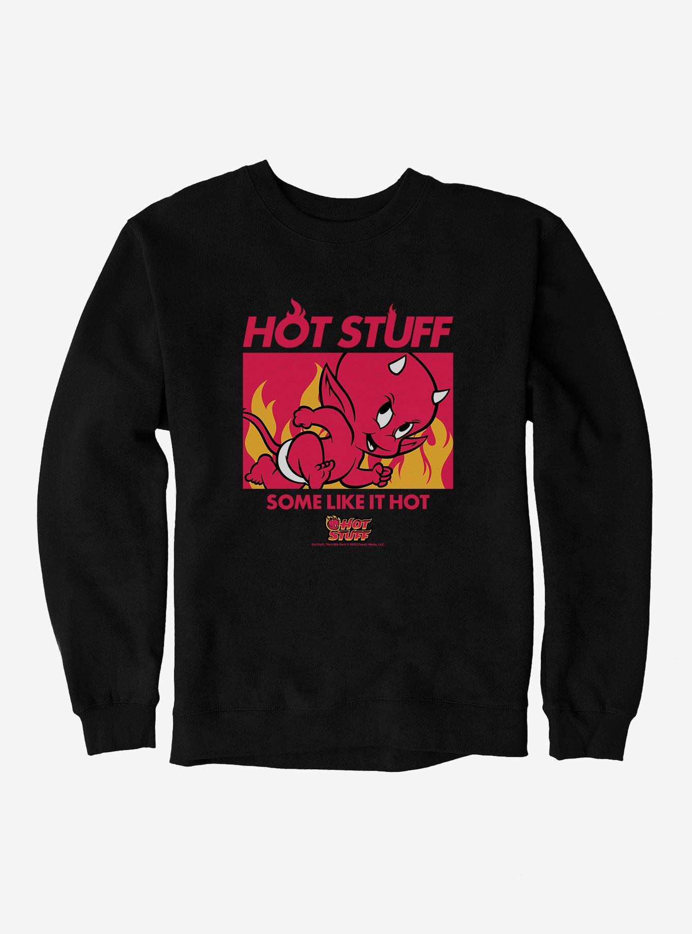 Hot Stuff The Little Devil Some Like It Hot Sweatshirt, BLACK, hi-res