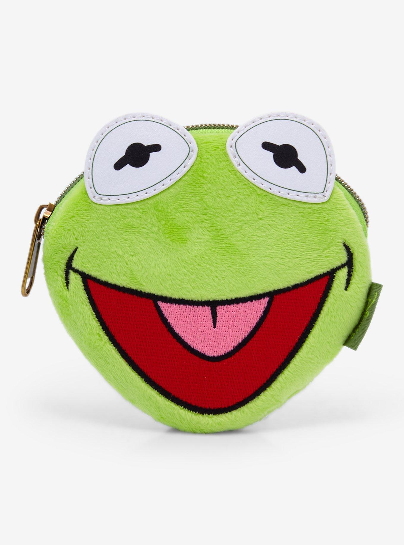 Loungefly Disney The Muppets Kermit Face Coin Pouch Hot Topic Exclusive