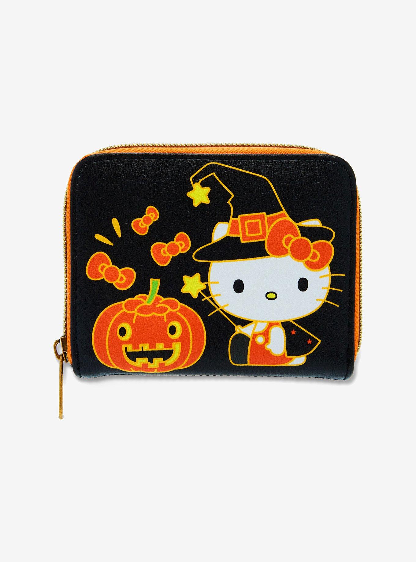 Loungefly Hello Kitty Halloween Mini Zipper Wallet, , hi-res