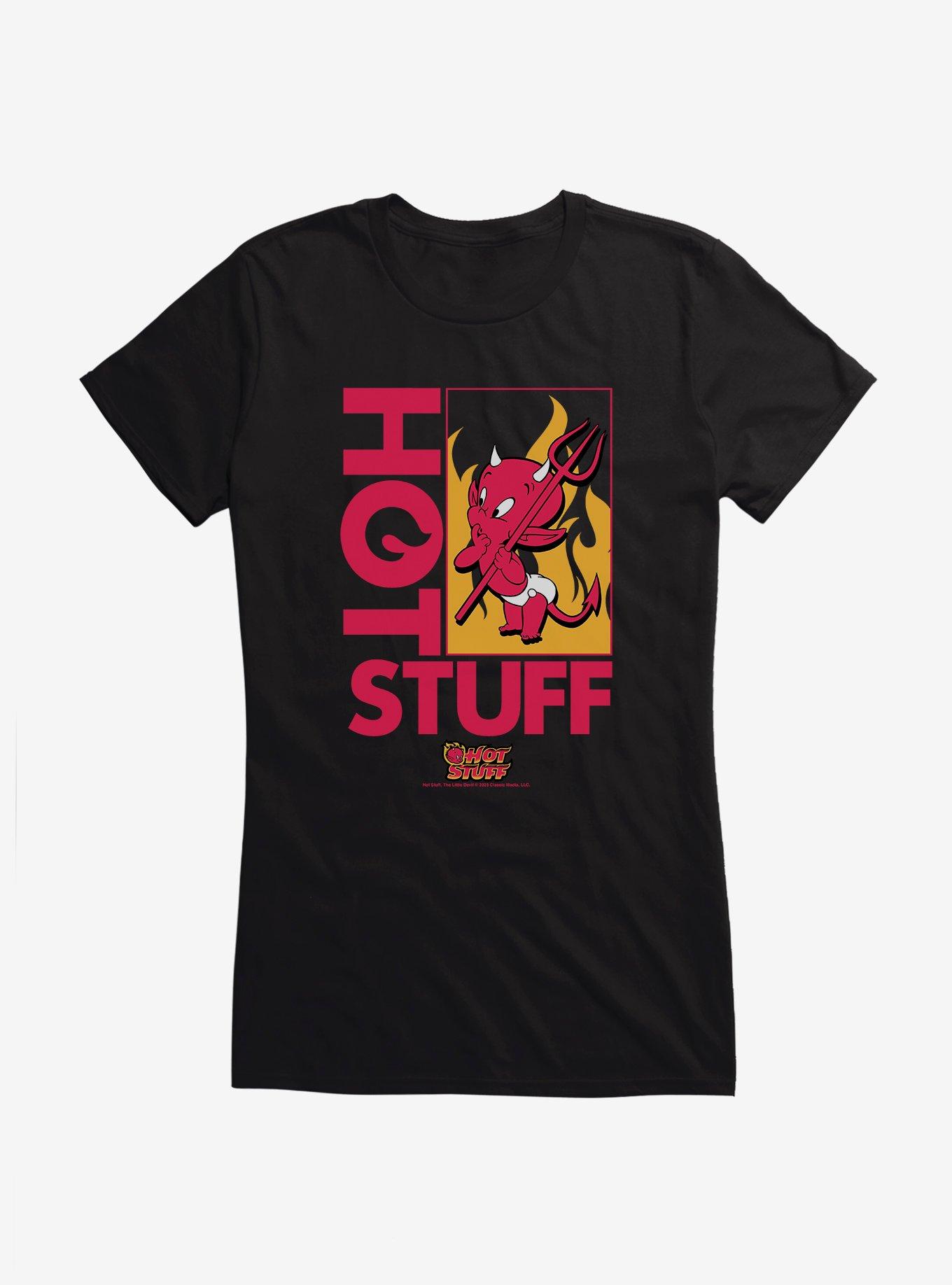 Hot Stuff The Little Devil Curious Girls T-Shirt, , hi-res