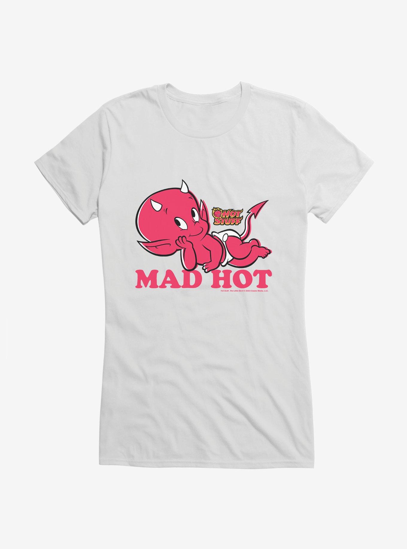 Hot Stuff The Little Devil Mad Hot Girls T-Shirt, WHITE, hi-res
