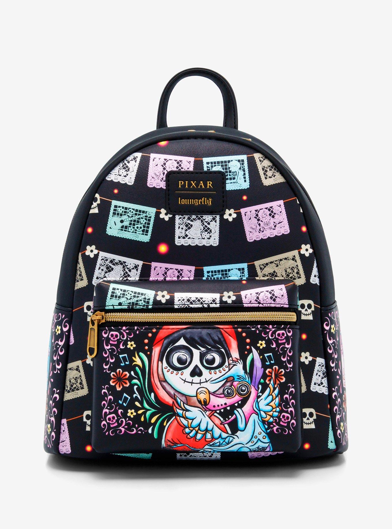 LNGEFLY Loungefly Disney Pixar Coco Papel Picado Mini Backpack | Sunset ...