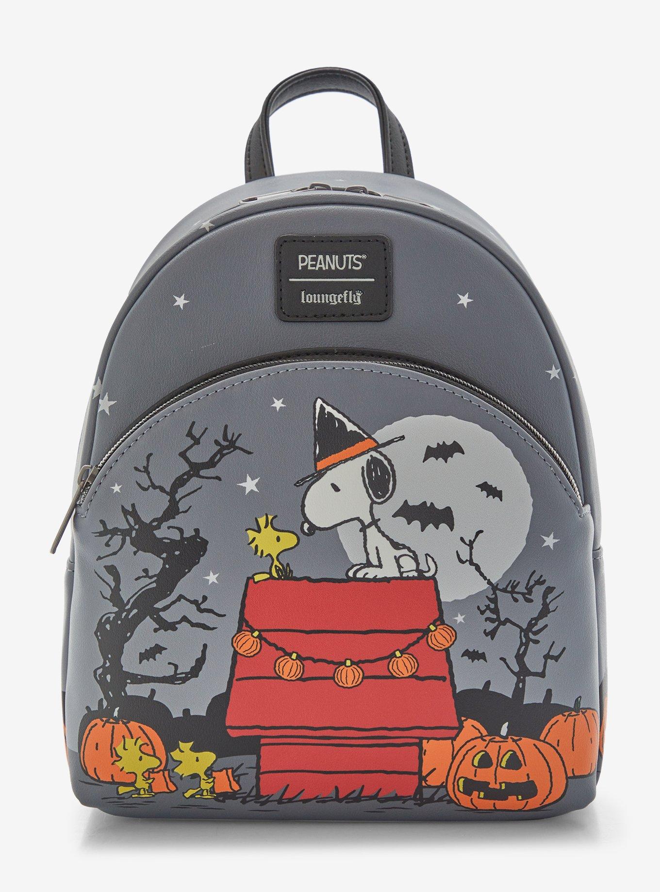 Loungefly Peanuts Snoopy Woodstock Halloween Mini Backpack Hot Topic