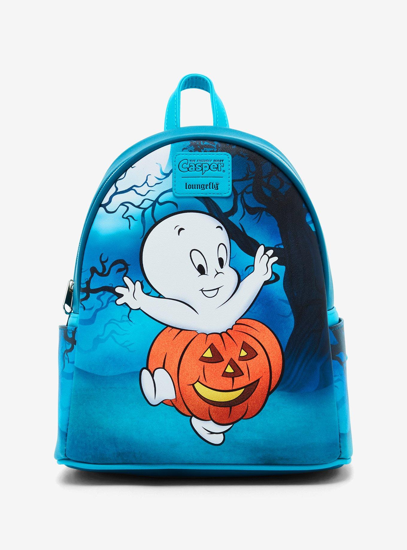 Loungefly Casper The Friendly Ghost Pumpkin Costume Mini Backpack, , hi-res