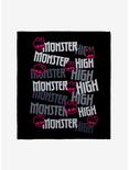 Monster High Logo Throw Blanket, , hi-res