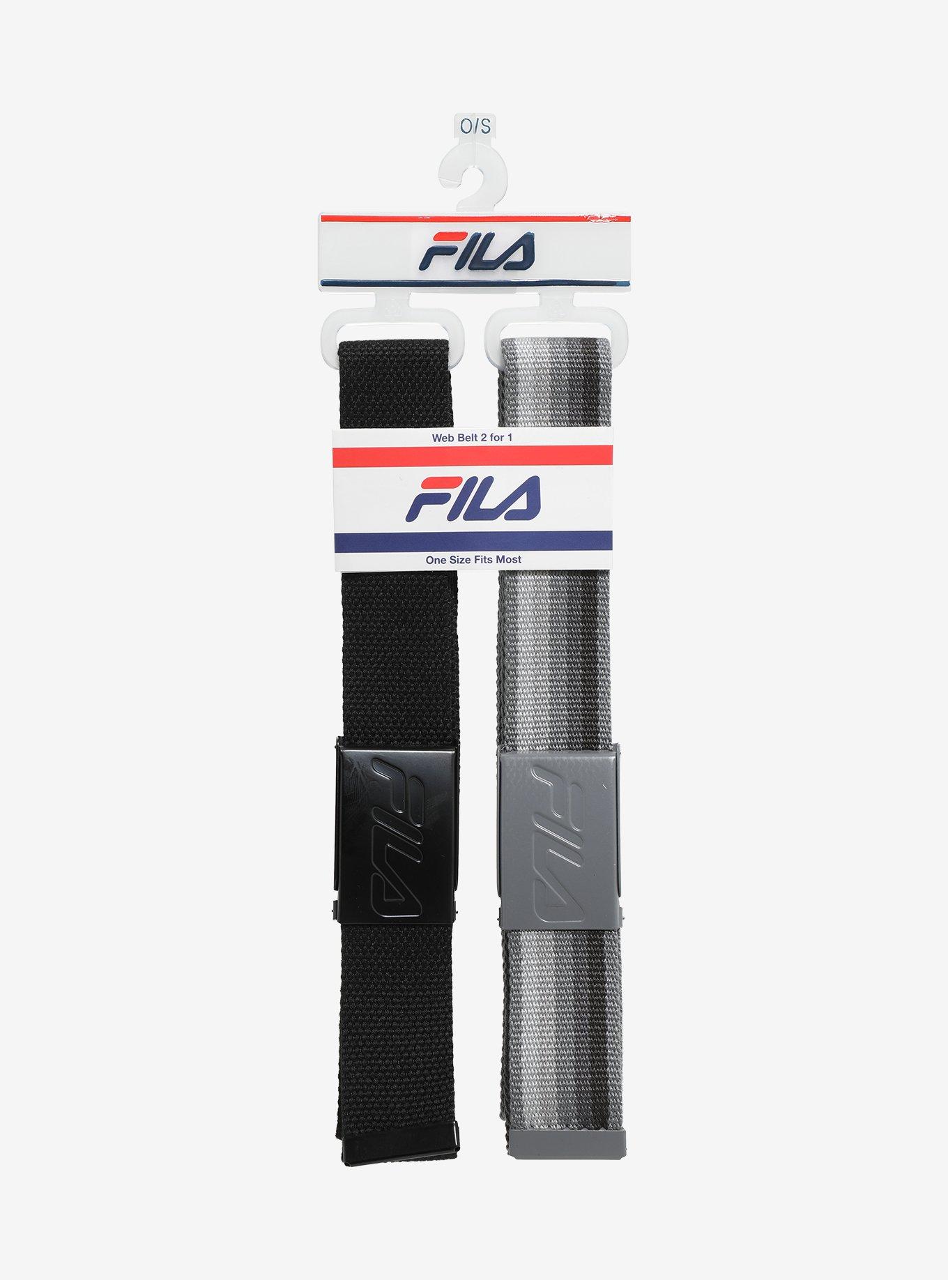 FILA Fabric Buckle Belt Set, , hi-res