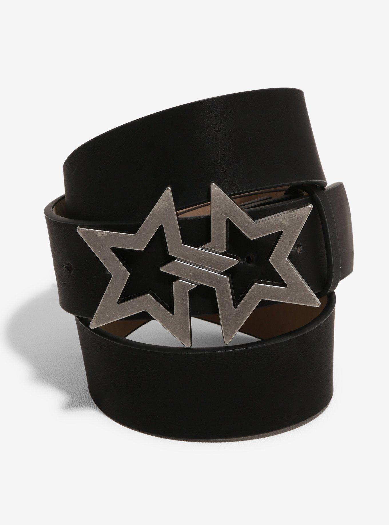 Double Star Buckle Belt, MULTI, hi-res