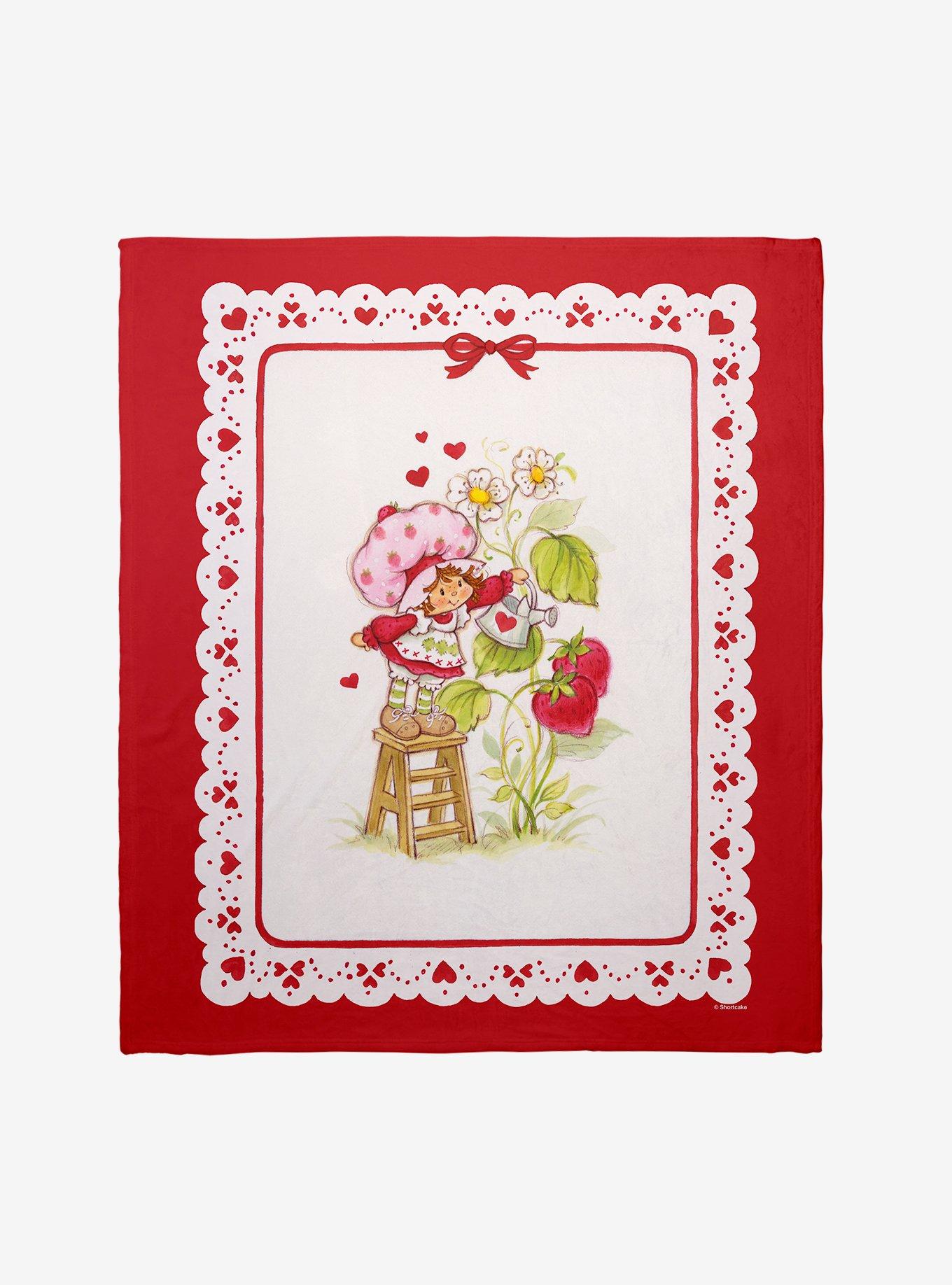 Strawberry shortcake blanket hot sale