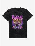 Bratz Passion Flames Mineral Wash T-Shirt, BLACK MINERAL WASH, hi-res