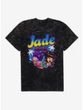 Bratz Jade Super Stylin' Mineral Wash T-Shirt, BLACK MINERAL WASH, hi-res